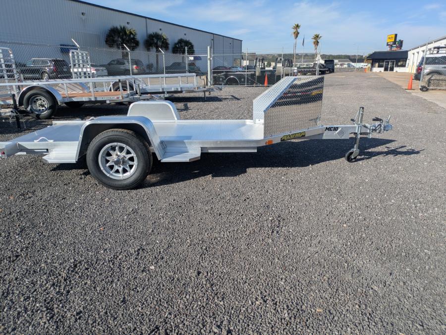 Aluma MC10 Aluma 10 Motorcycle SA RAMP Trailer, Bed Size - 51" x 125" Image 0