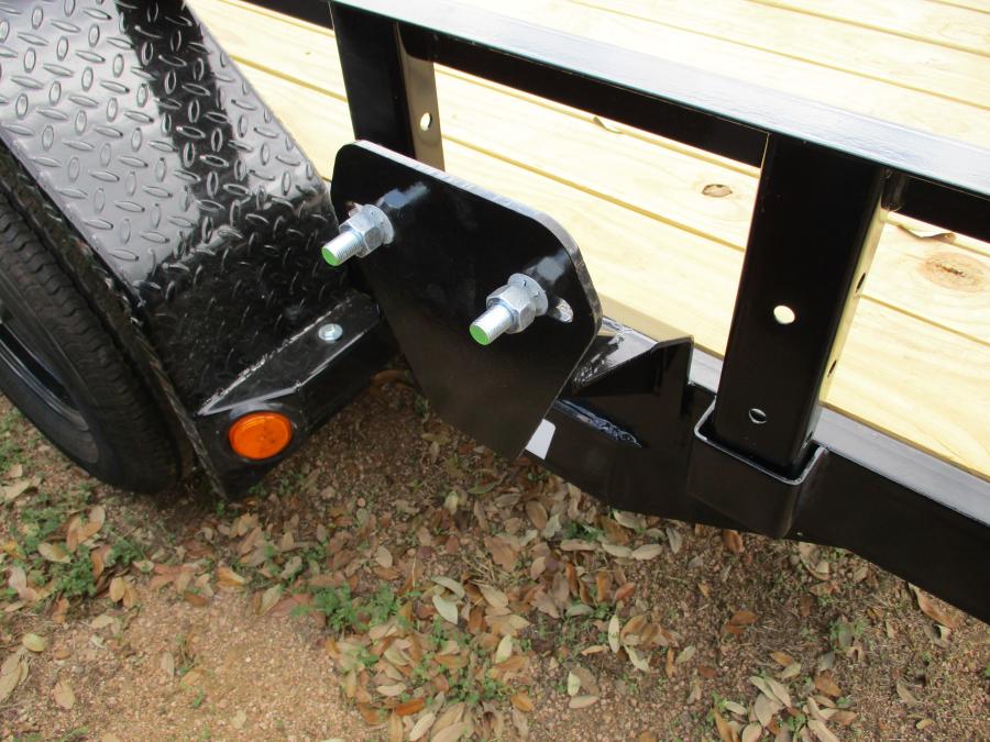 PJ TRAILERS UC210 5X10TA, EB1, SM STL FEN RSR 4RGS, BLACK Image 2