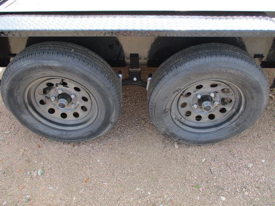 PJ TRAILERS UC210 5X10TA, EB1, SM STL FEN RSR NO RAMP BLK Image 3