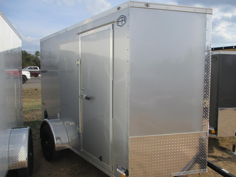 VHW6X10 ENCLOSED RAMP DOOR SILVER Image 0
