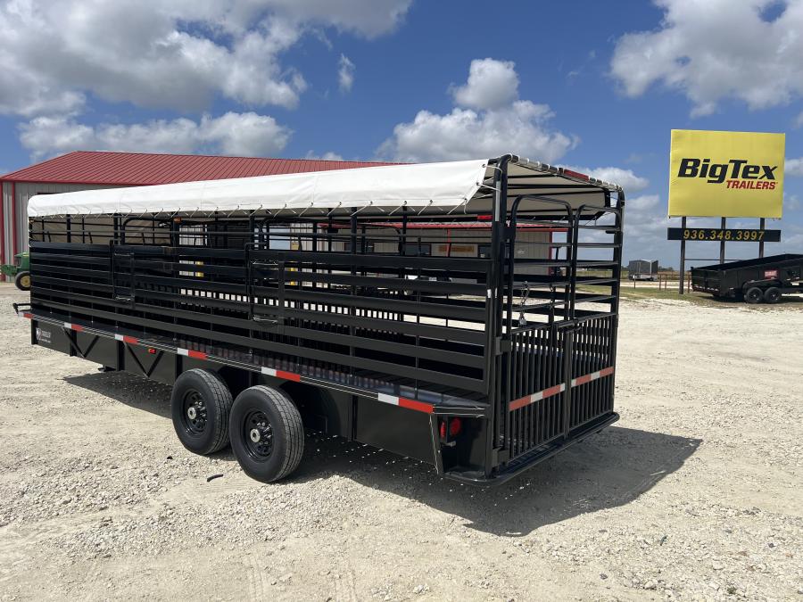 WW STEEL GN LIVESTOCK  24′ X 6’8″ X 6’6″ ROUSTABOUT Image 2