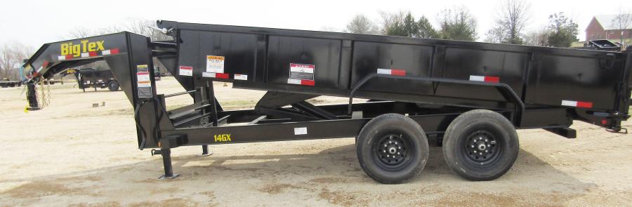 Big Tex 14GX, Dump, 83" x 16', 15.9K Image 0