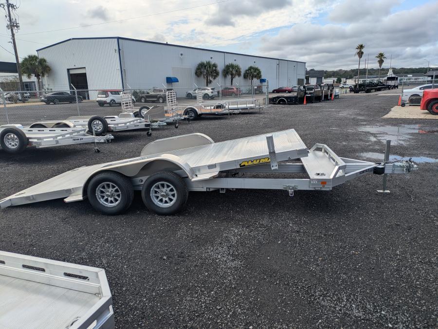 Aluma 8216 ALUMA 82"X16 TA ELECTRIC BRAKE FRONT RAIL STD 5K Image 1