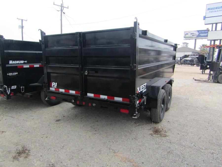 PJ D7, Dump, 12' x 83", 14K, 4ft Sides Image 2