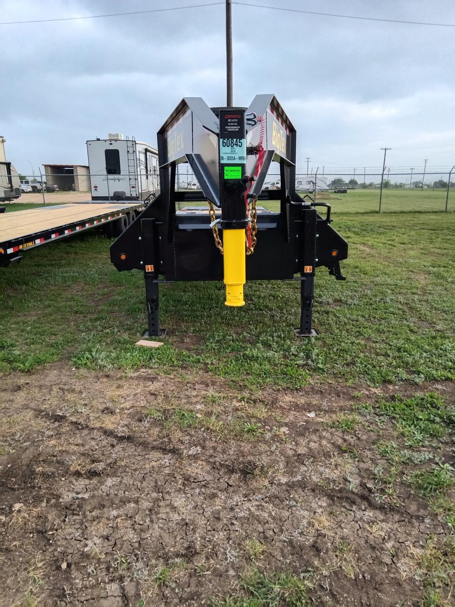 Big Tex 22GN, Gooseneck, 102" x 25', 23.9K, Dovetail, Mega Ramps Image 0