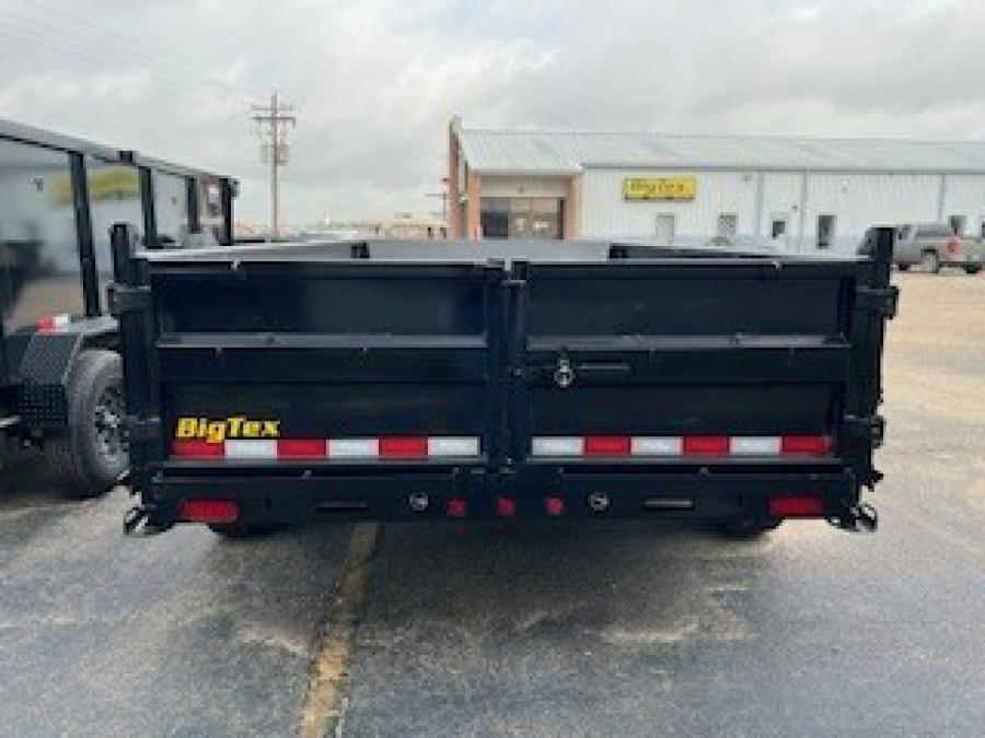 Big Tex 14TD 15.4K HD TELESCOPIC DUMP 83"x1 6SIR, BLACK Image 1