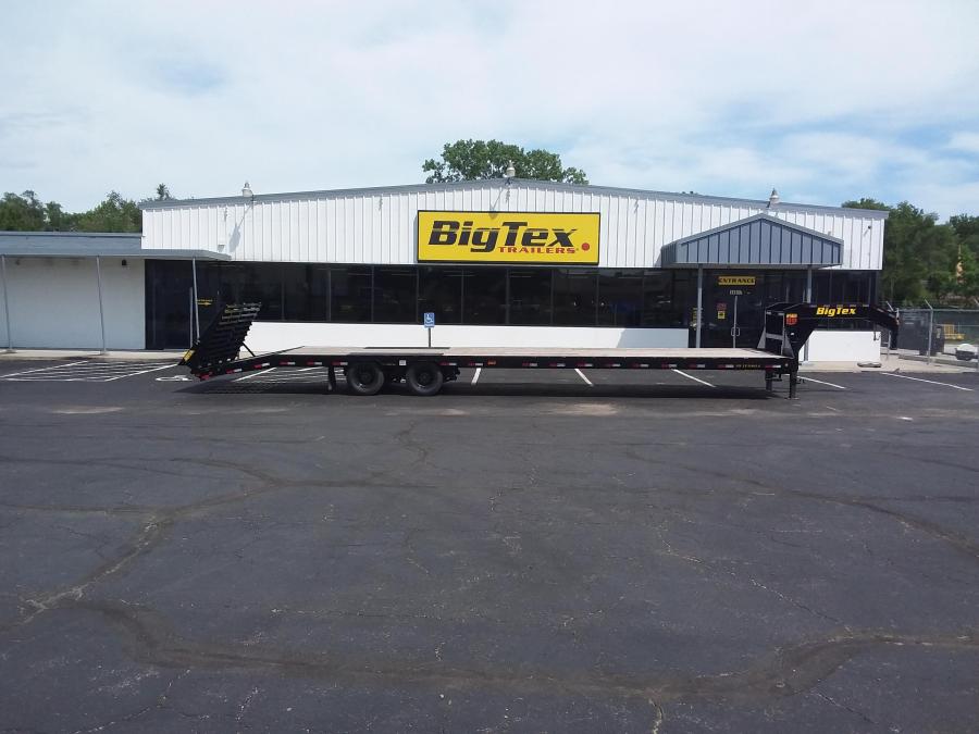 Big Tex 25GN, Gooseneck, 102" x 40', 25.9K, Dovetail, Mega Ramps Image 0