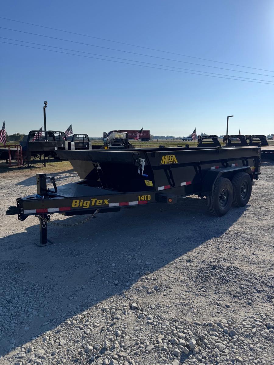 Big Tex 14TD 15.4K HD TELESCOPIC DUMP 83″x14 Image 1