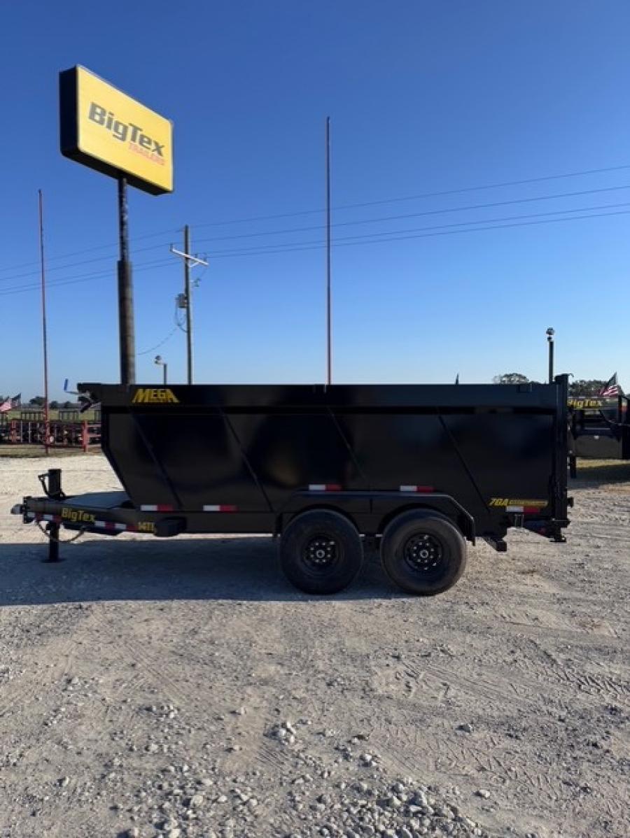 Big Tex 14TD, Dump, 83" x 14', 15.4k, 4' Sides Image 0