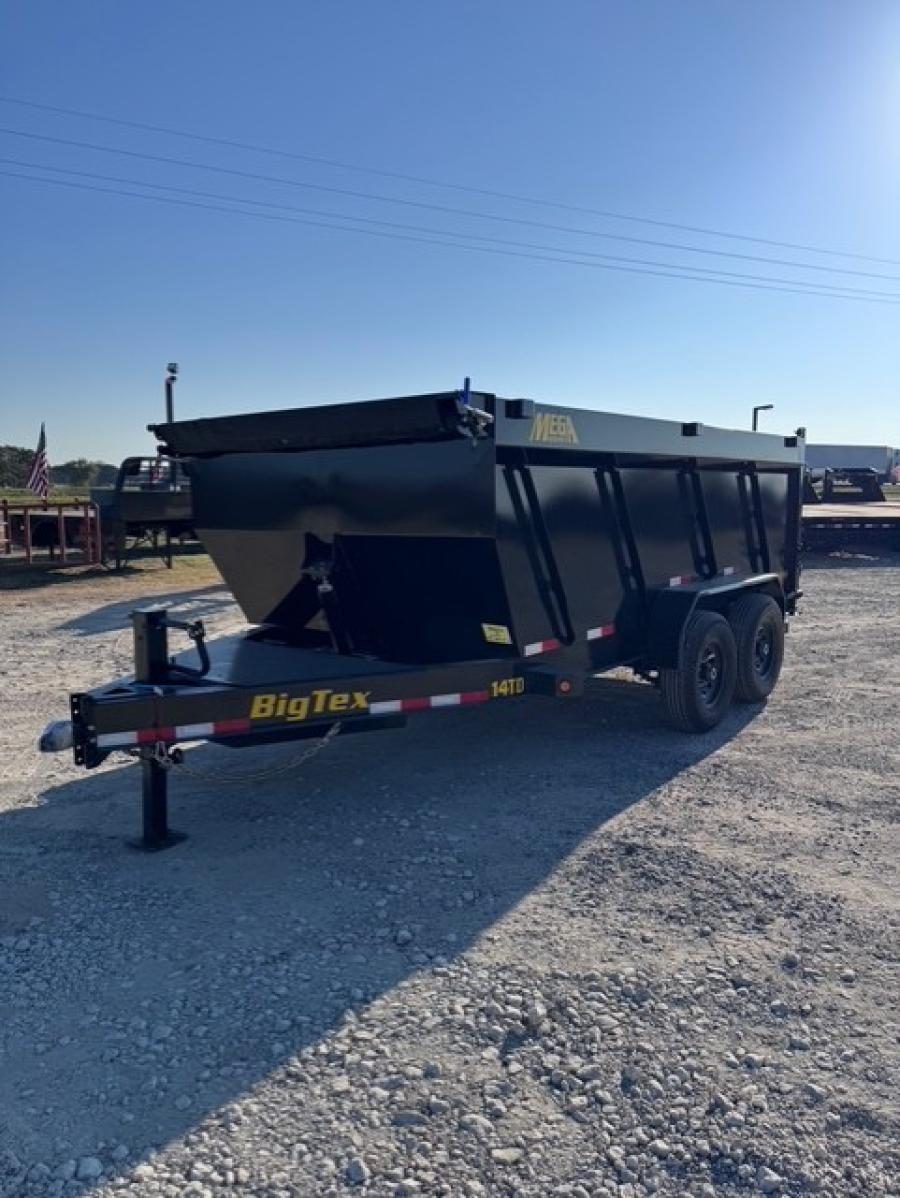 Big Tex 14TD, Dump, 83" x 14', 15.4k, 4' Sides Image 1