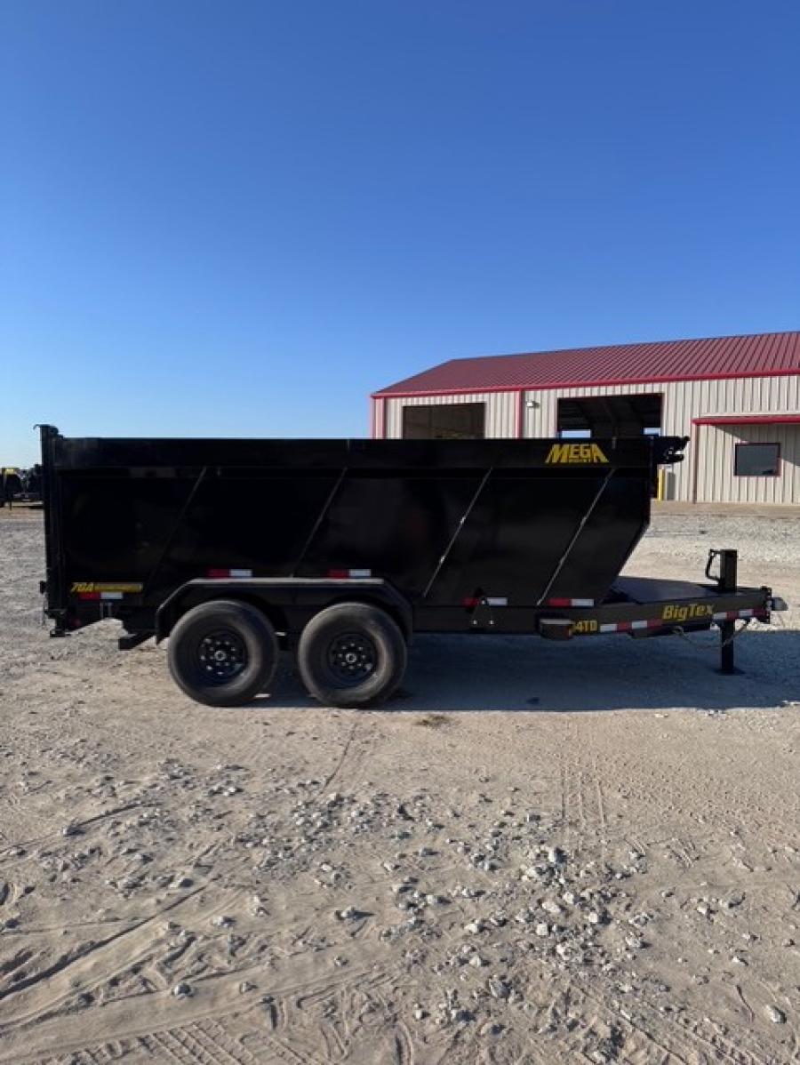 Big Tex 14TD, Dump, 83" x 14', 15.4k, 4' Sides Image 3
