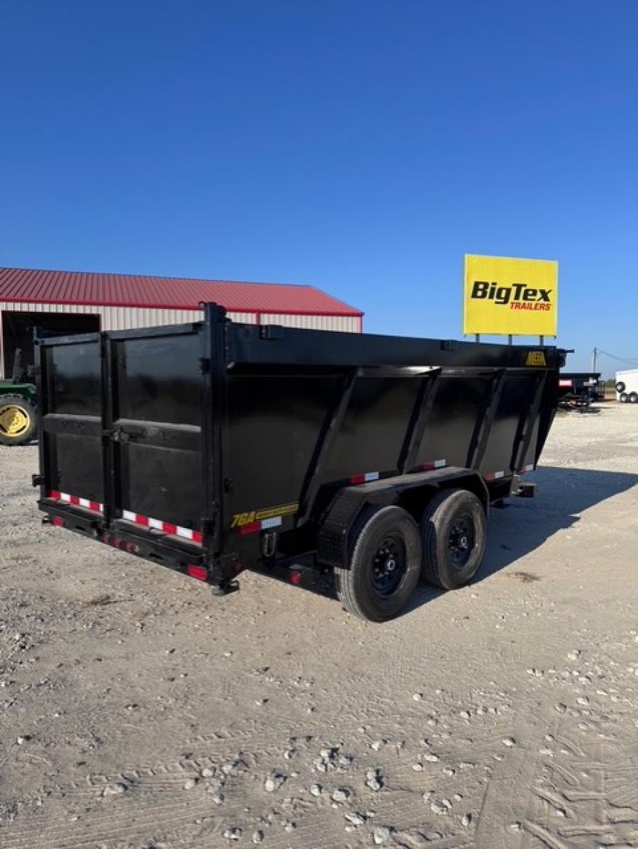 Big Tex 14TD, Dump, 83" x 14', 15.4k, 4' Sides Image 4