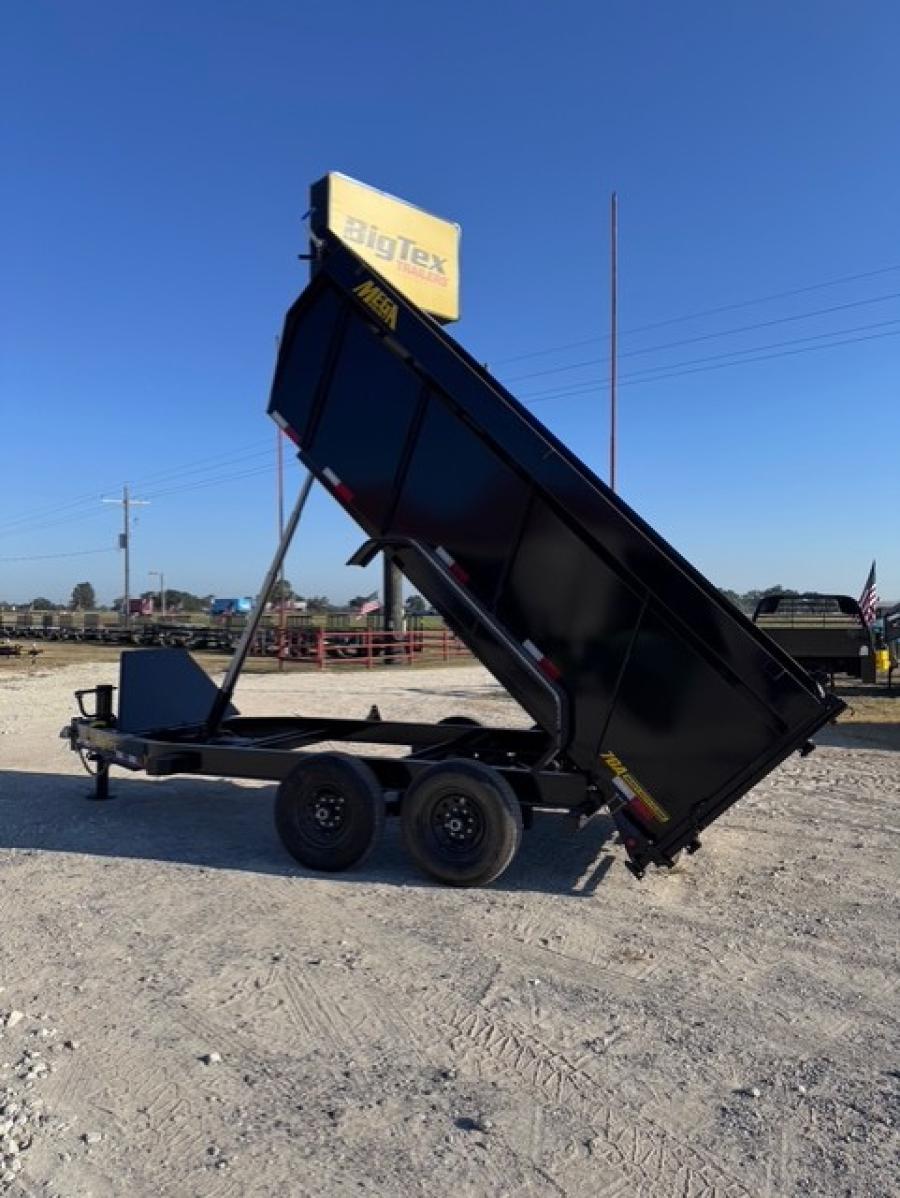 Big Tex 14TD, Dump, 83" x 14', 15.4k, 4' Sides Image 5