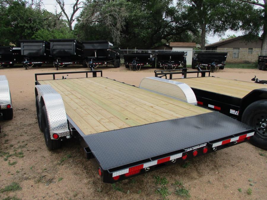 PJ C5, Car Hauler, 18' x 83", 7K, Spare Mount Image 1