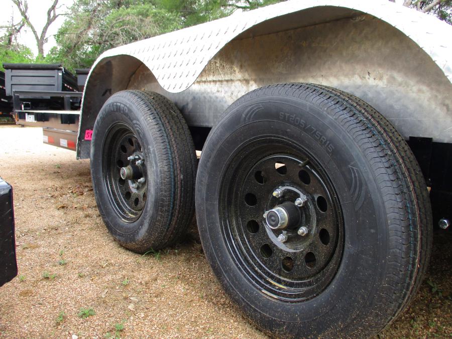 PJ C5, Car Hauler, 18' x 83", 7K, Spare Mount Image 2