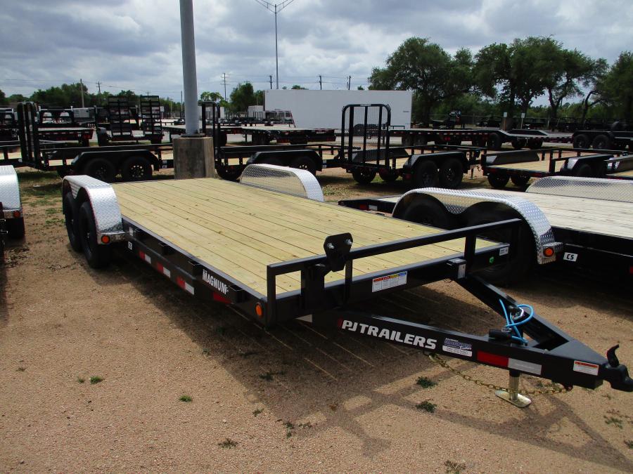 PJ C5, Car Hauler, 20' x 83", 7K, Spare Mount Image 0