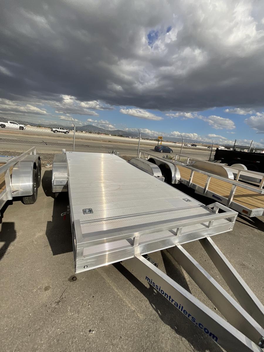 MOCH 8x18 Tilting Open Car Hauler Trailer by Mission Image 0
