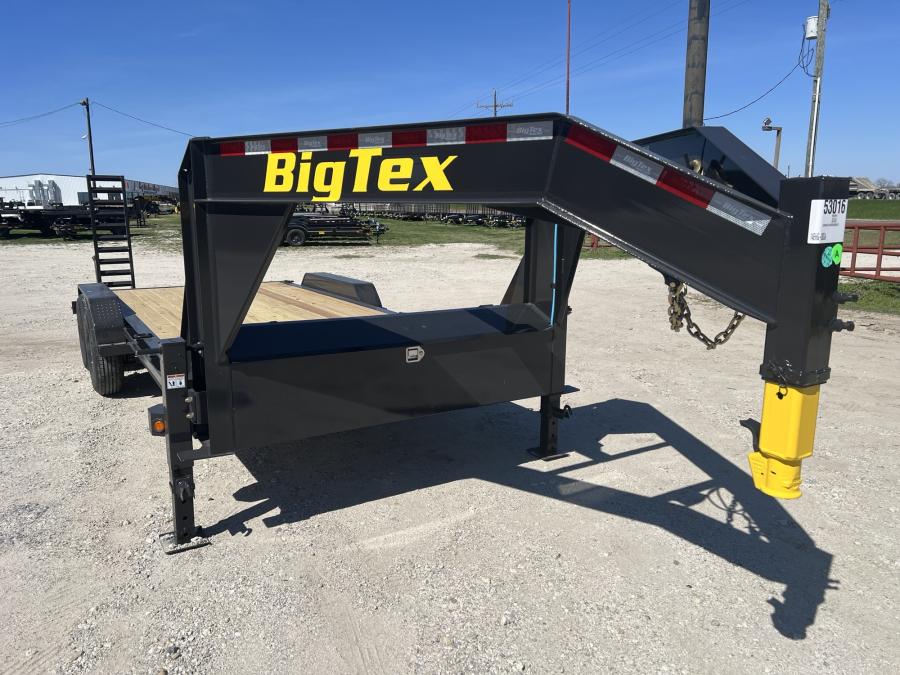 Big Tex 14EH 83″ x 20 Tandem Axle Equipment Trailer – Gooseneck Image 1