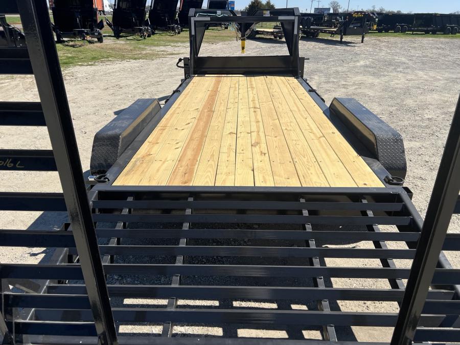 Big Tex 14EH 83" x 20 Tandem Axle Equipment Trailer - Gooseneck Image 4
