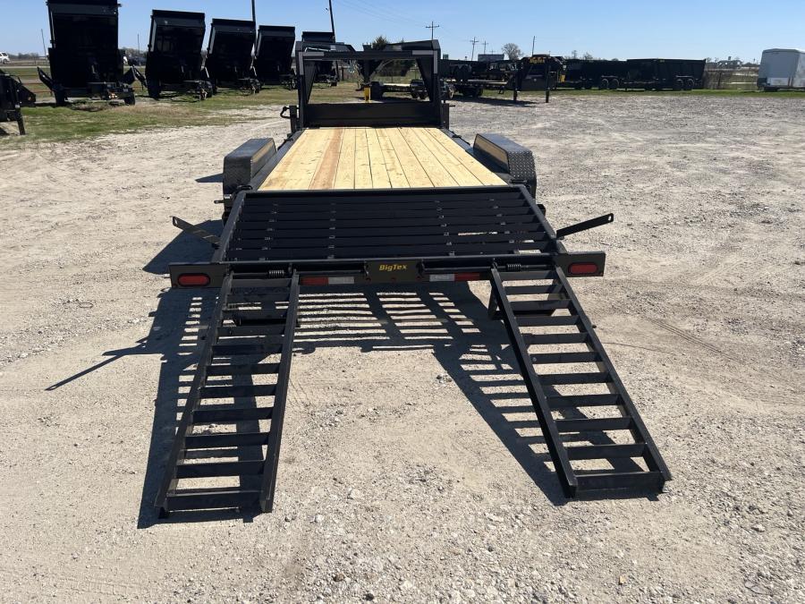 Big Tex 14EH 83" x 20 Tandem Axle Equipment Trailer - Gooseneck Image 6