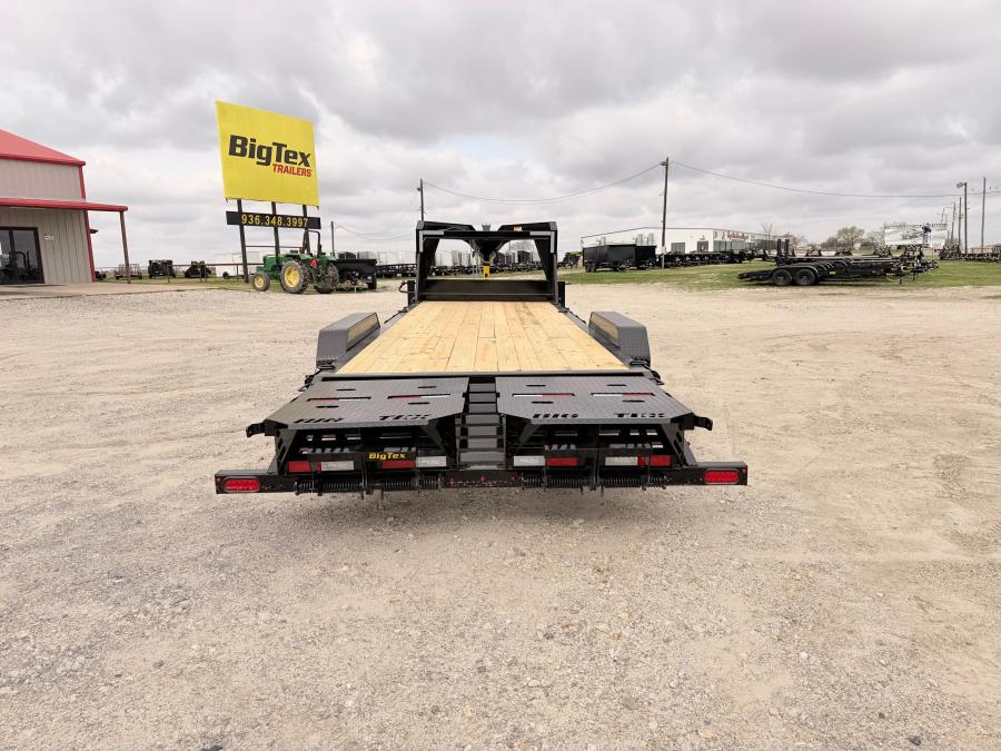 Big Tex 14EH 83" x 24 Tandem Axle Equipment Trailer - Gooseneck Image 3