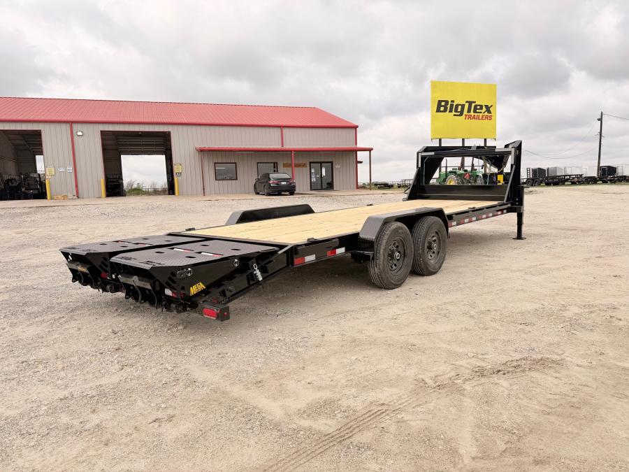 Big Tex 14EH 83" x 24 Tandem Axle Equipment Trailer - Gooseneck Image 4