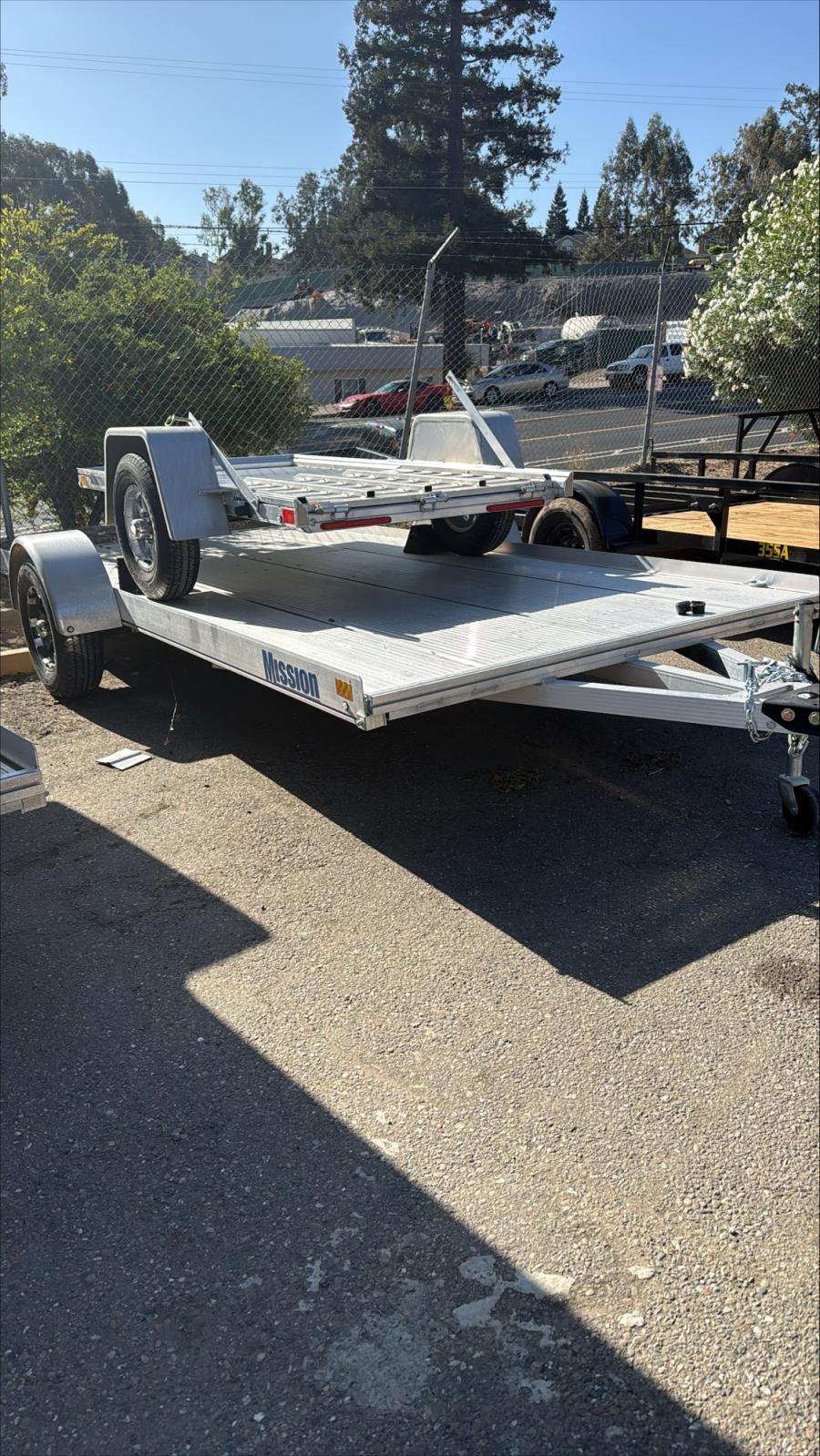FHU1 96" x 14 Over the Axle Bumper Pull Dump Image 0