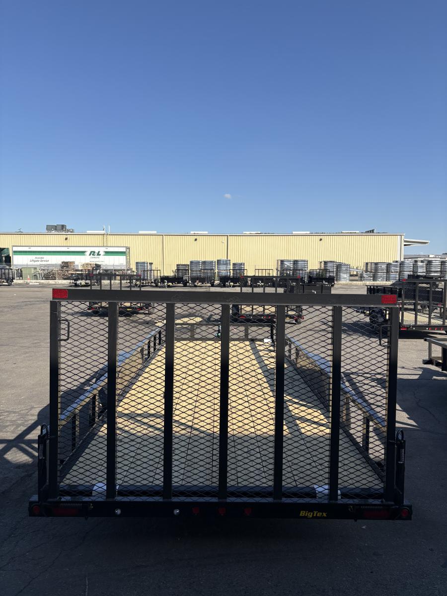 Big Tex 70PI 7K TAND SQ TU UTL 83"X20 BLK Image 1