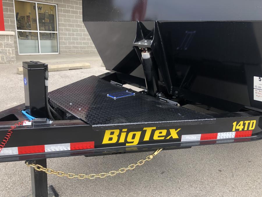 Big Tex 14TD, Telescopic Dump, 83" x 14', 15.4K, 4' Sides, X-Series Image 2