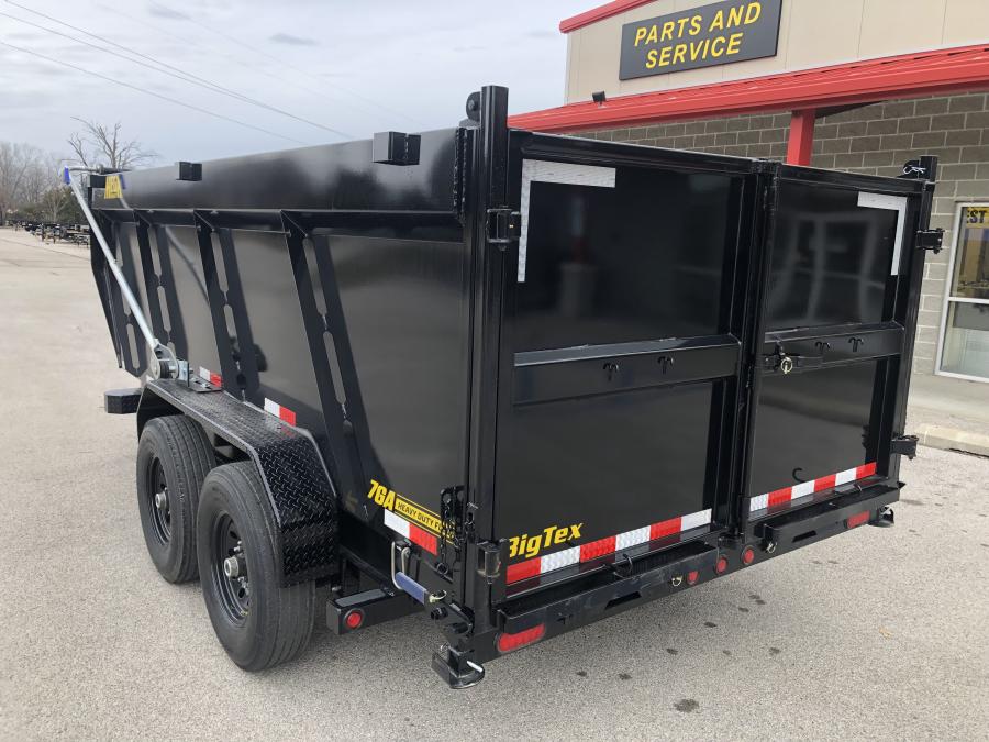 Big Tex 14TD, Telescopic Dump, 83" x 14', 15.4K, 4' Sides, X-Series Image 7