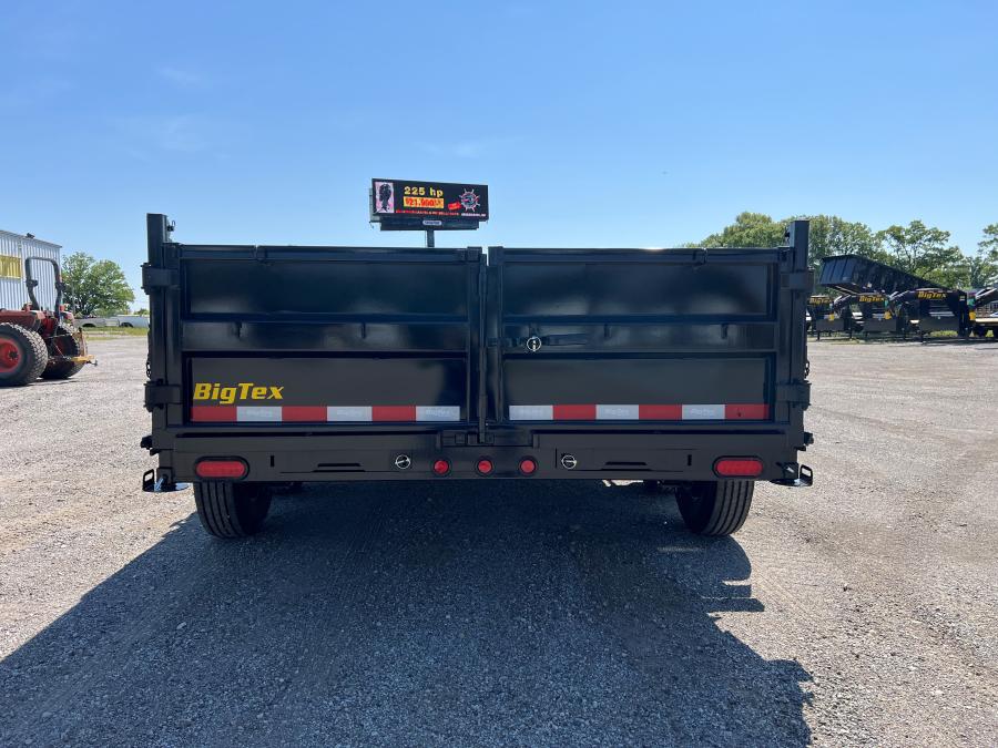 Big Tex 14TD 15.4K HD TELESCOPIC DUMP 83"x1 6SIR, X-SERIES PKG, BLK Image 1
