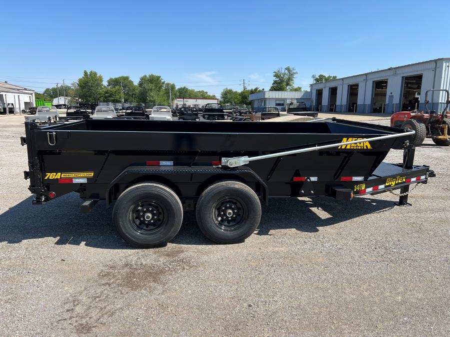 Big Tex 14TD 15.4K HD TELESCOPIC DUMP 83"x1 6SIR, X-SERIES PKG, BLK Image 2