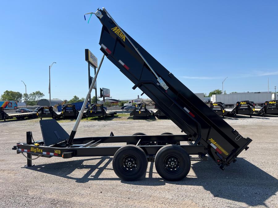 Big Tex 14TD 15.4K HD TELESCOPIC DUMP 83"x1 6SIR, X-SERIES PKG, BLK Image 3