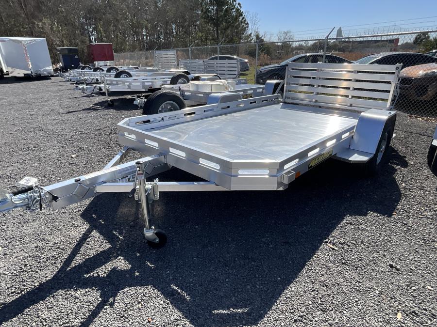 Aluma 7712 Aluma 78" x 142" SA Utility Trailer, Bi-Fold Tailgate Image 2
