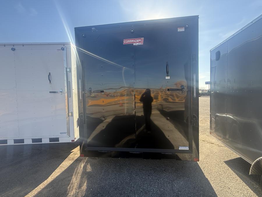 7X14 CARRY-ON Enclosed Cargo with Ramp Door and tandem 3.5ks Image 2
