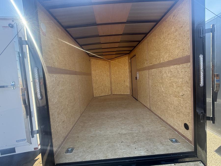 7X14 CARRY-ON Enclosed Cargo with Ramp Door and tandem 3.5ks Image 5