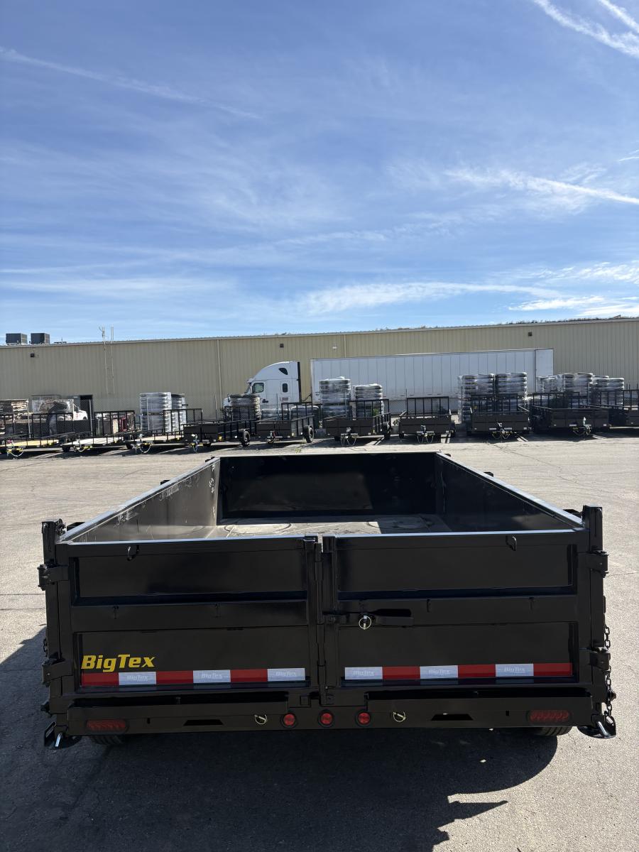 Big Tex 14LX 14K CHANNEL TAND DUMP 83"X12 BLACK, 6SIR Image 1
