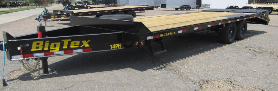 Big Tex 14PH, Pintle, 102" x 20', 15.9K, Dovetail, Mega Ramps Image 0
