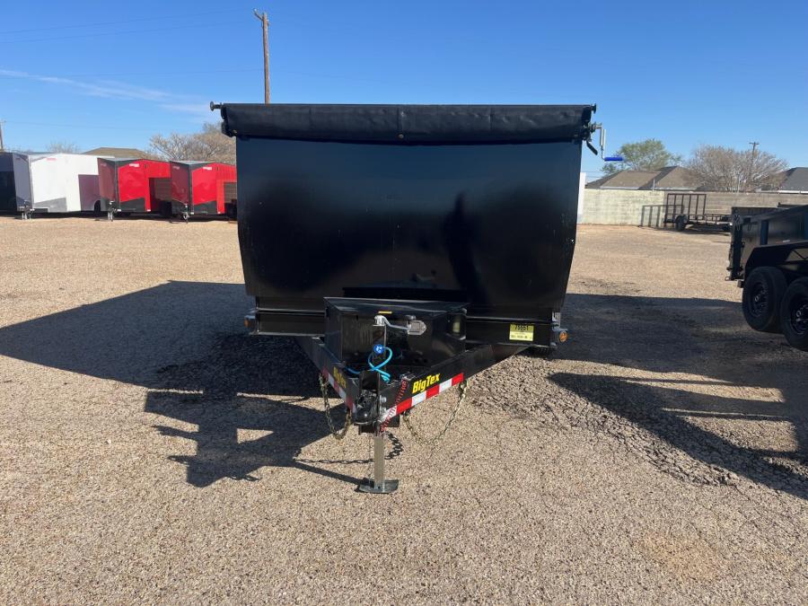 Big Tex 14LX, Dump, 83" x 14', 14K, 4' Sides Image 2