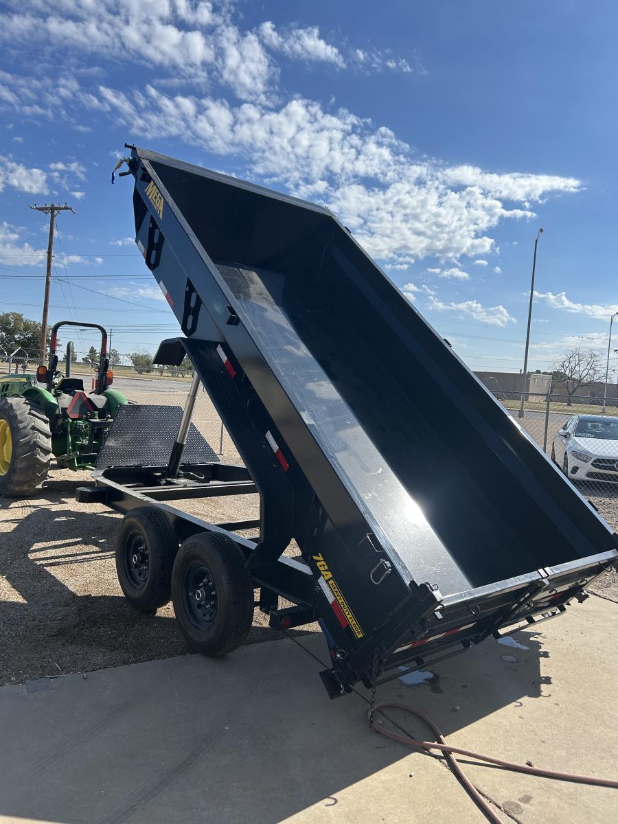 Big Tex 14TD 15.4K HD TELESCOPIC DUMP 83"X1 6SIR, BLACK Image 0