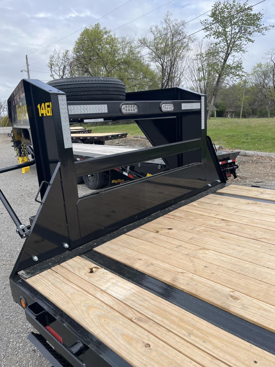 Big Tex 14GN, Gooseneck, 102" x 25', 15.9K, Dovetail, Mega Ramps Image 2