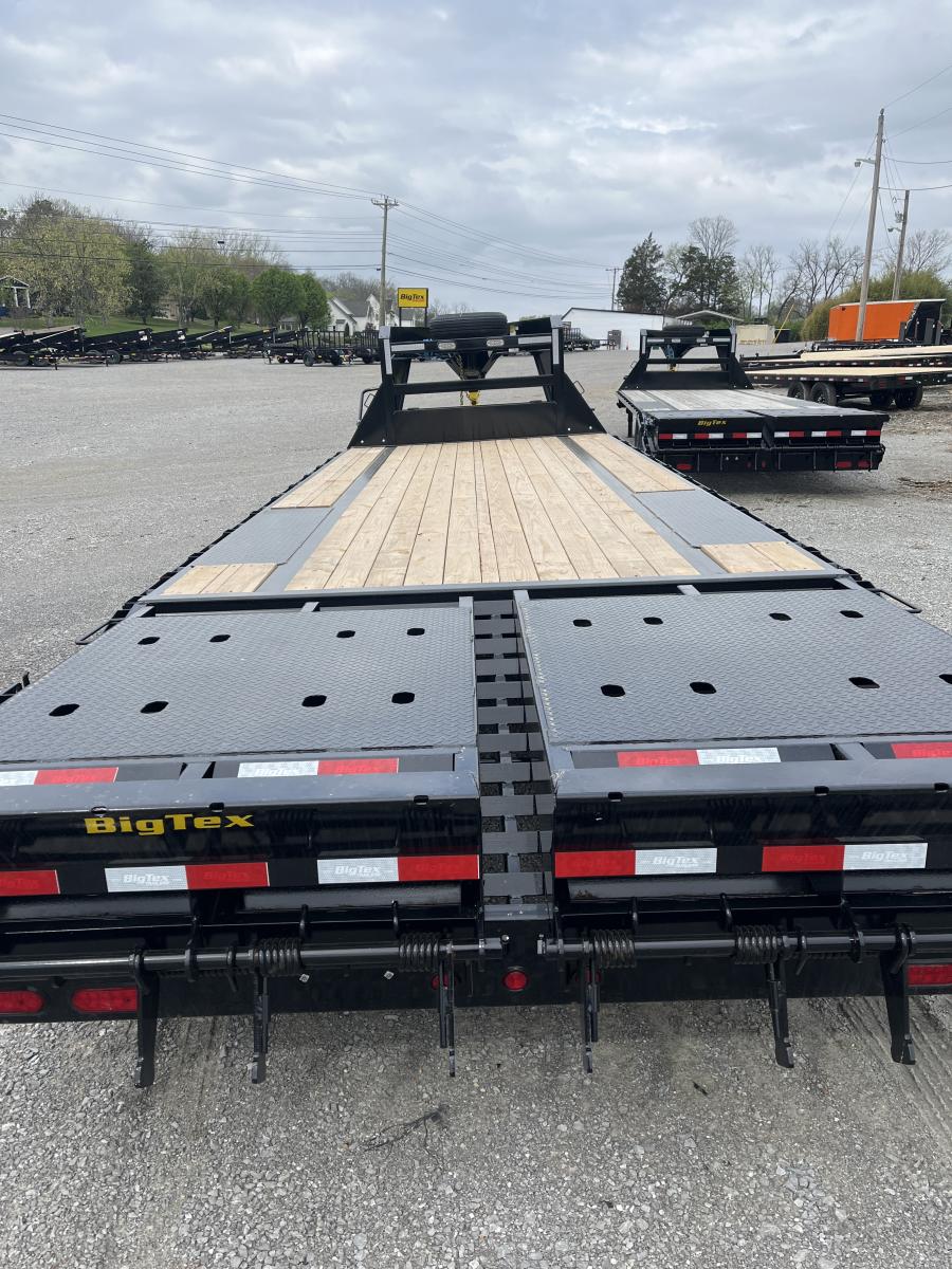 Big Tex 14GN, Gooseneck, 102" x 25', 15.9K, Dovetail, Mega Ramps Image 5