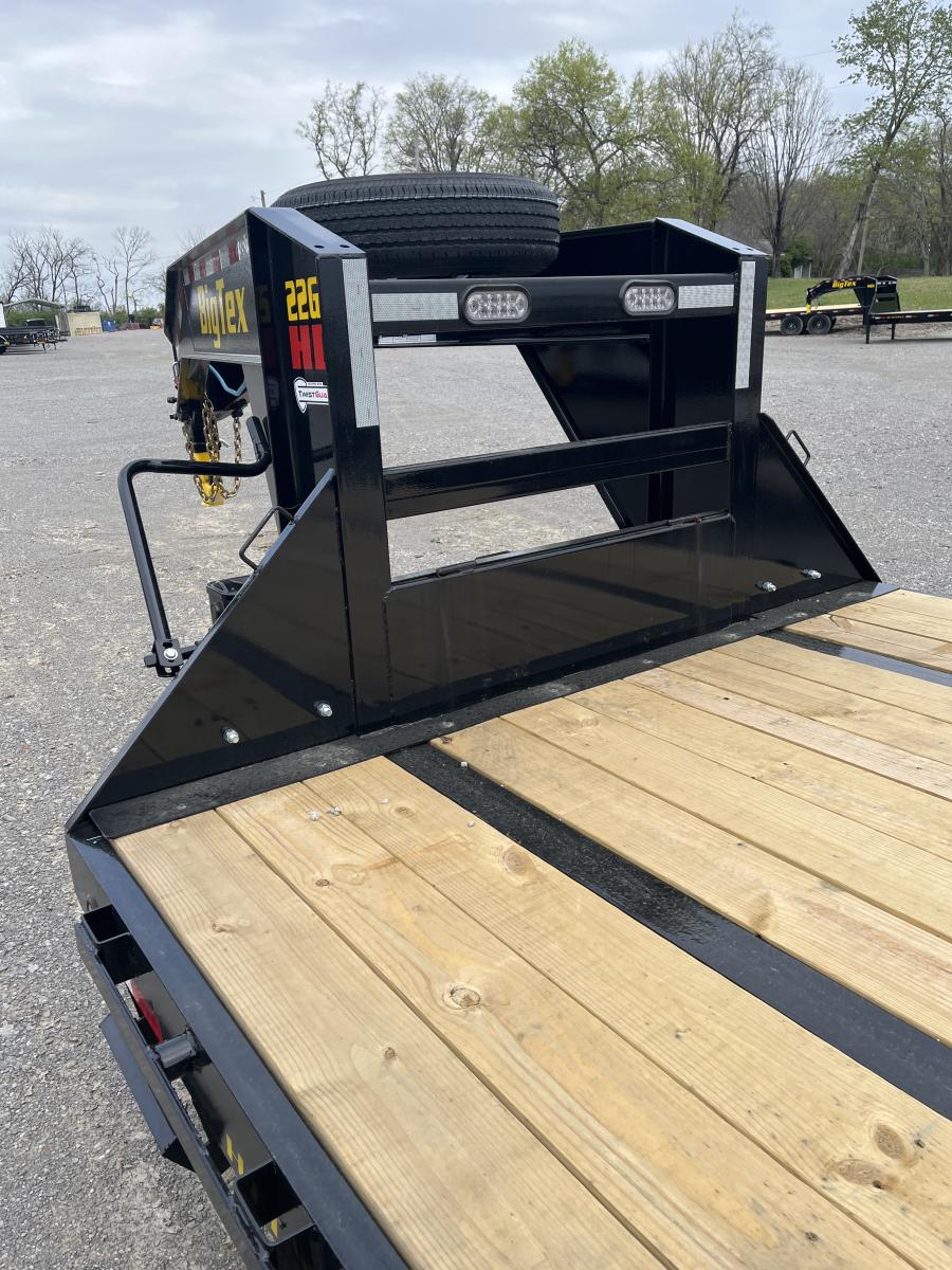 Big Tex 22GN, Gooseneck, 102" x 33', 23.9K, Dovetail, Mega Ramps Image 2