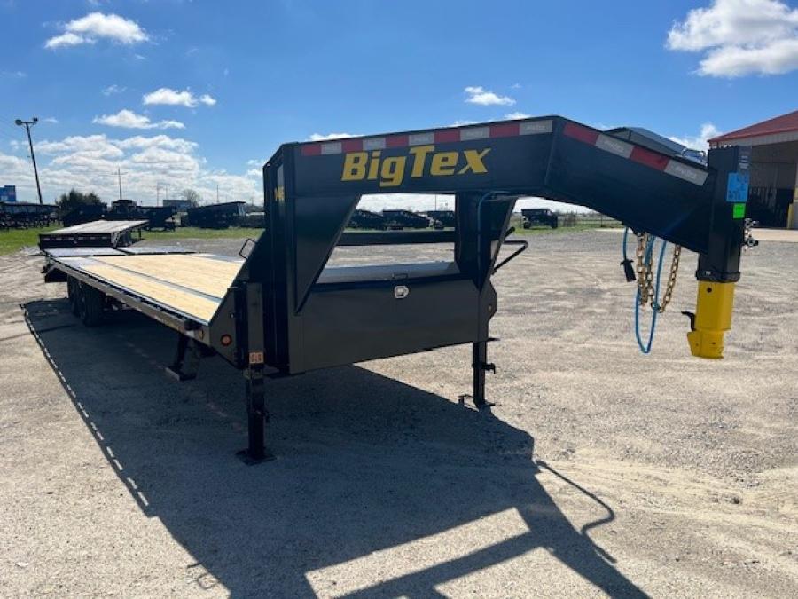 Big Tex 14GN, Gooseneck, 102″ x 30′, 15.9K, Dovetail, Mega Ramps Image 1