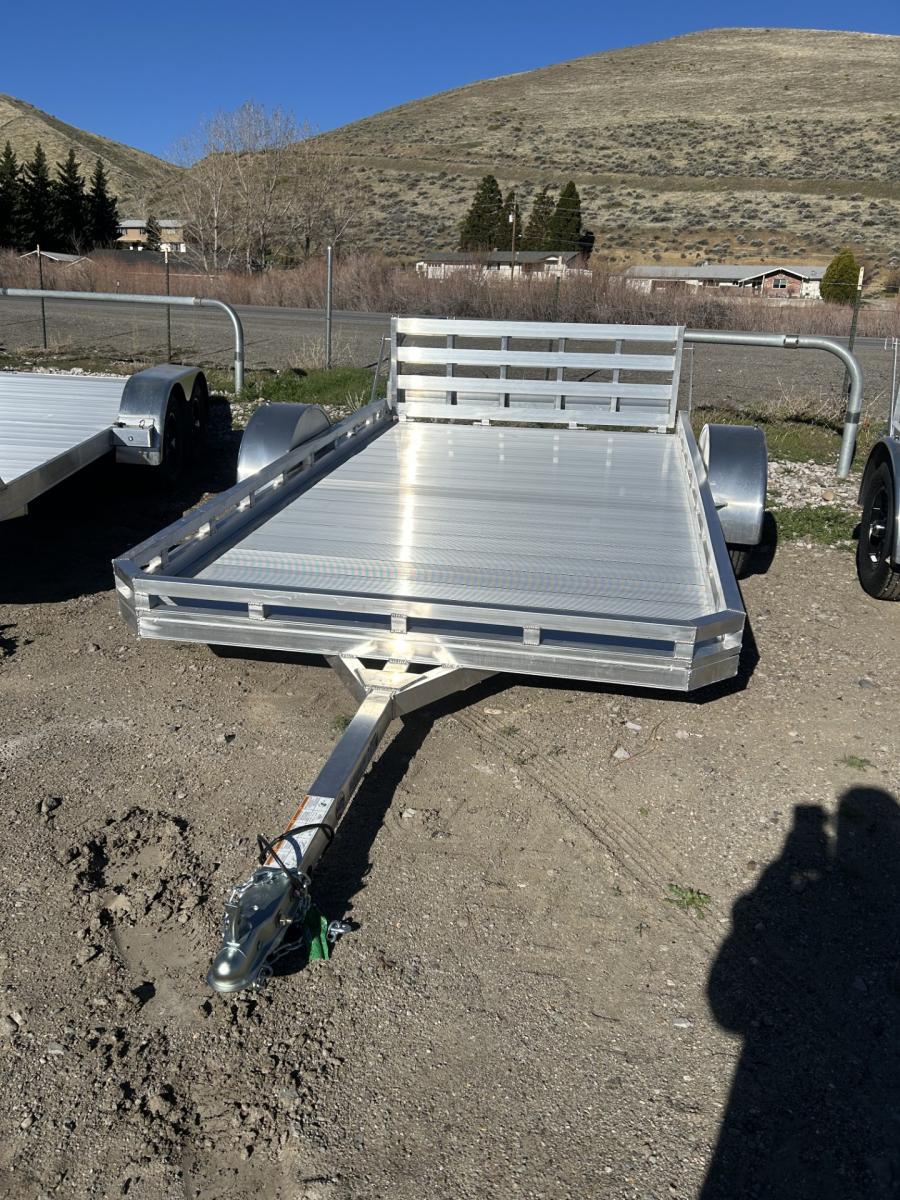 Aluma 7712 ALUMA 77" X 142" HEAVY SA TRAILER, STRAIGHT TAILGATE Image 1
