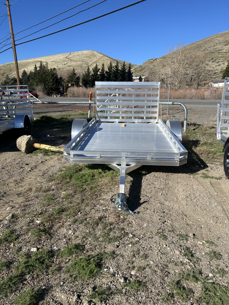 Aluma 7712 ALUMA 77" X 142" HEAVY SA TRAILER, STRAIGHT TAILGATE Image 0