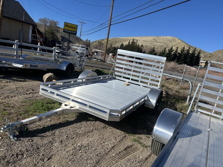 Aluma 7712 ALUMA 77" X 142" HEAVY SA TRAILER, STRAIGHT TAILGATE Image 1