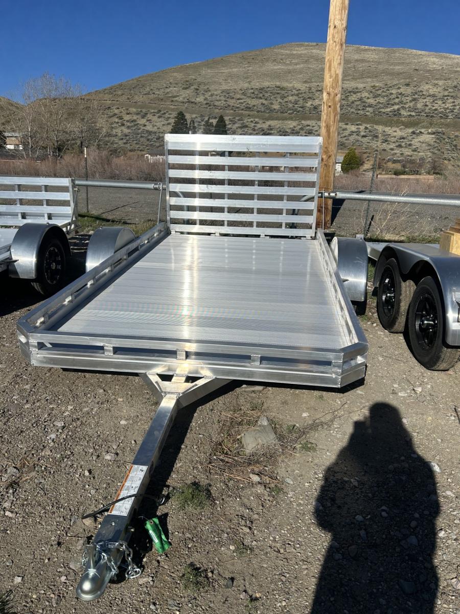 Aluma 7712 ALUMA 78" X 142" SA UTILITY TRAILER, BI-FOLD TAILGATE Image 0