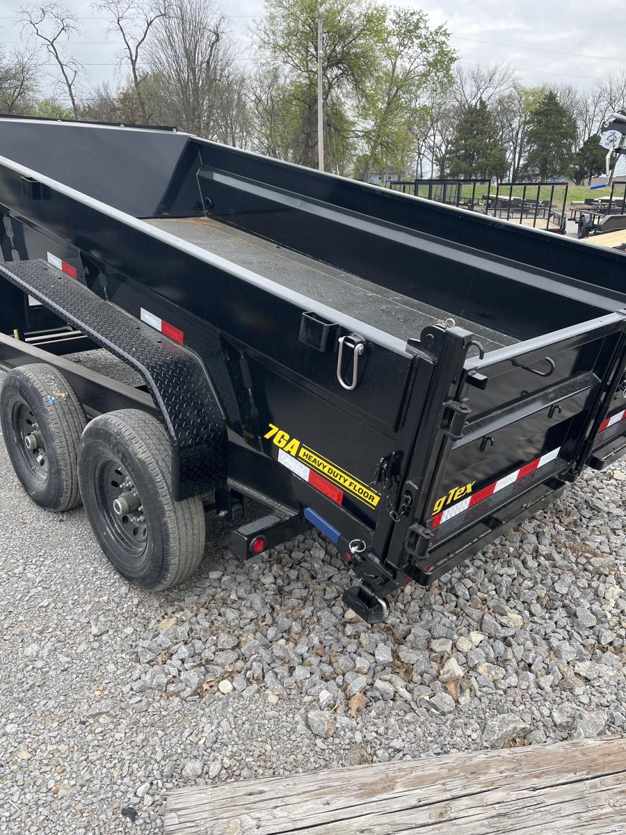 Big Tex 14TD 15.4K HD TELESCOPIC DUMP 83"X1 6SIR, BLACK Image 2