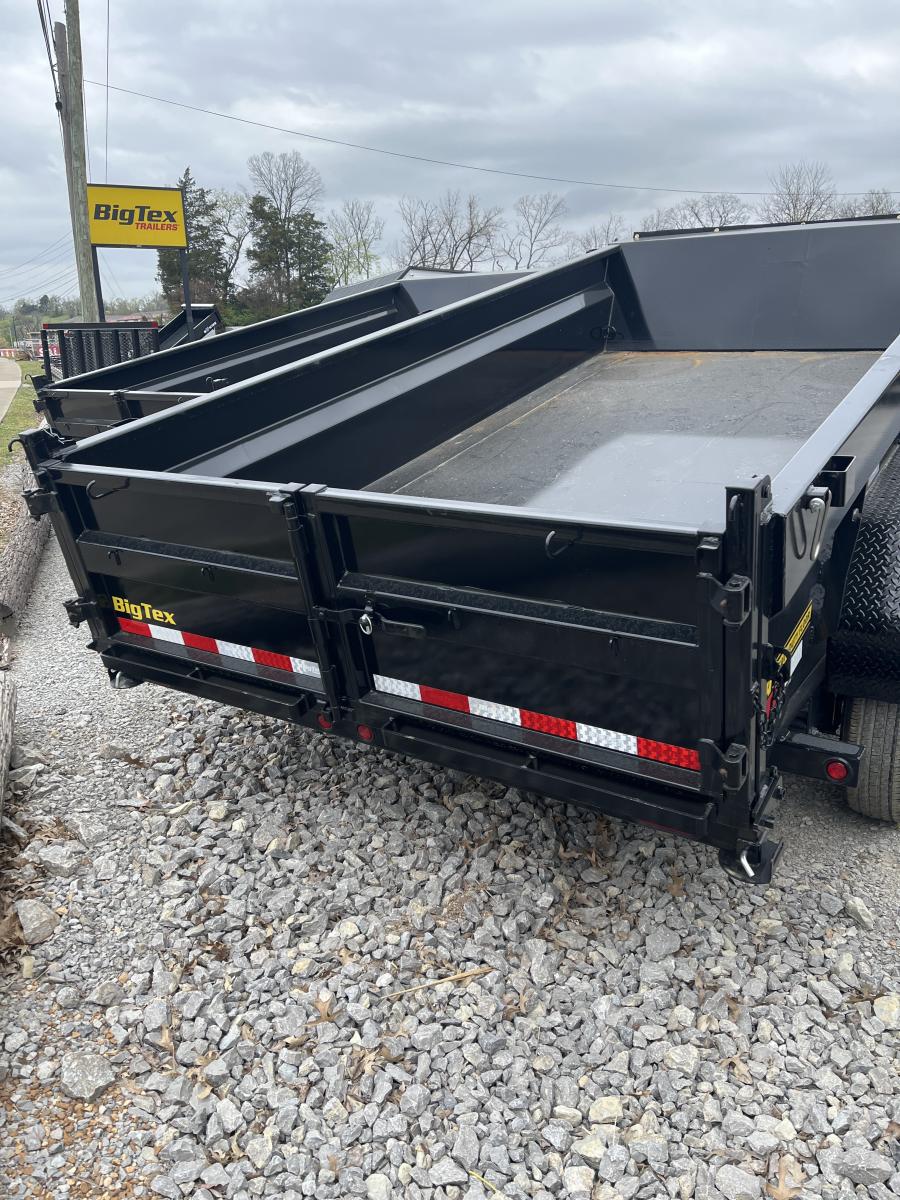 Big Tex 14TD 15.4K HD TELESCOPIC DUMP 83"X1 6SIR, BLACK Image 3